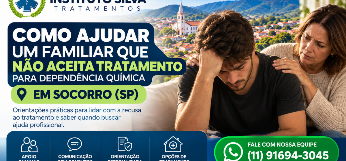 Como Ajudar um Familiar que Não Aceita Tratamento em Socorro?