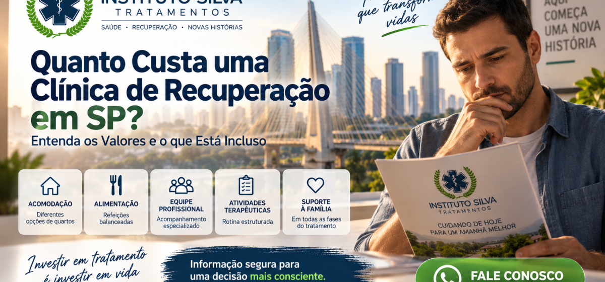 Quanto Custa uma Clínica de Recuperação em SP? Entenda os Valores e o que Está Incluso